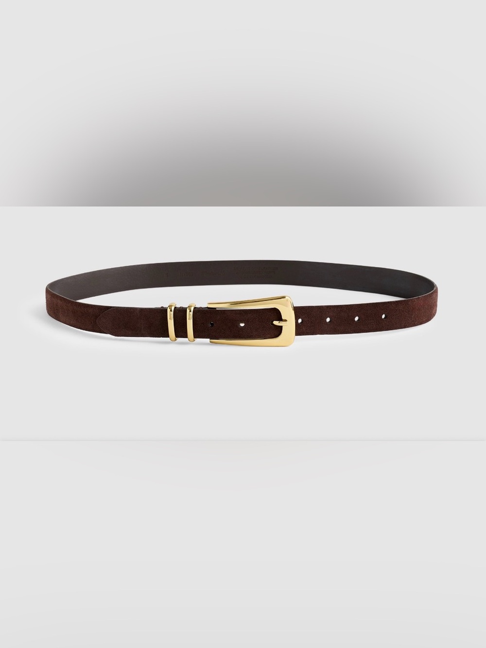 NWT Madewell Elongated Buckle Belt